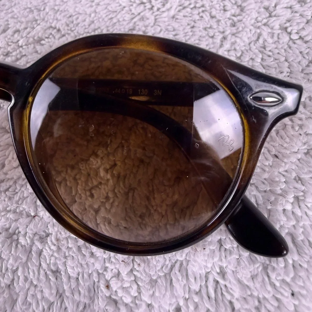 Ray-Ban RJ 9064S Sunglasses Kids 44mm Tortoise Brown Gradient Lenses Read!